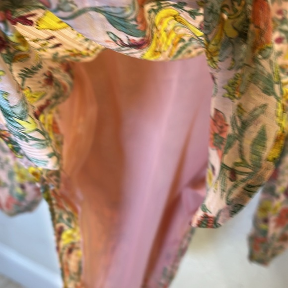 LOFT Garden Ruffle Sleeve Blouse Size XXSP. - Picture 11 of 14